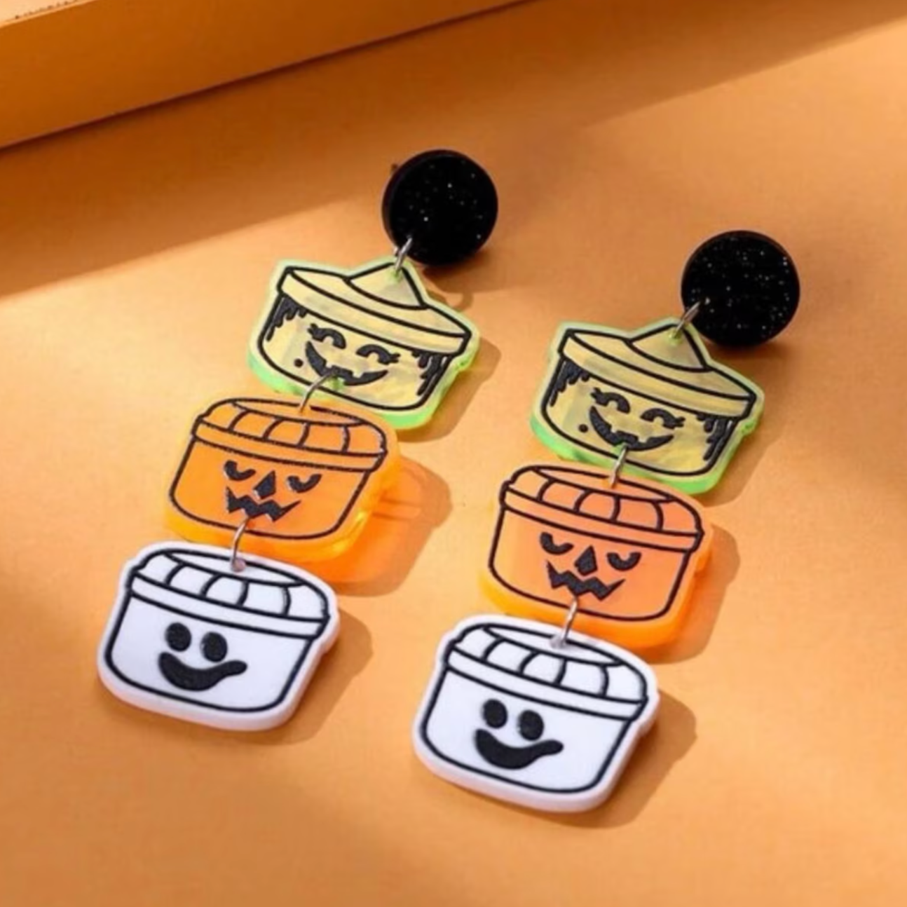 Haunted Happy Meal Earrings