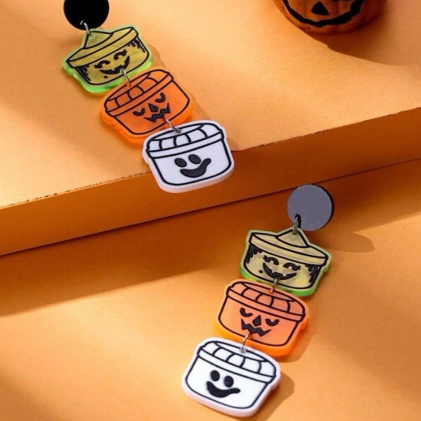 Haunted Happy Meal Earrings