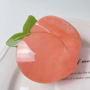 Peachy Keen Hair Claw Clip