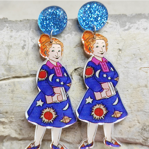 Ms. Frizzle Is My Style Icon Earrings