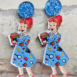 Ms. Frizzle Is My Style Icon Earrings