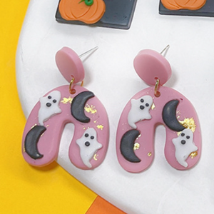 Ghostess with the Mostest Halloween Earrings