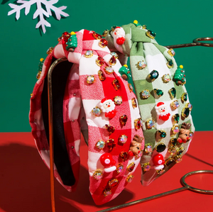 Have a Flannel-tastic Holiday Headband