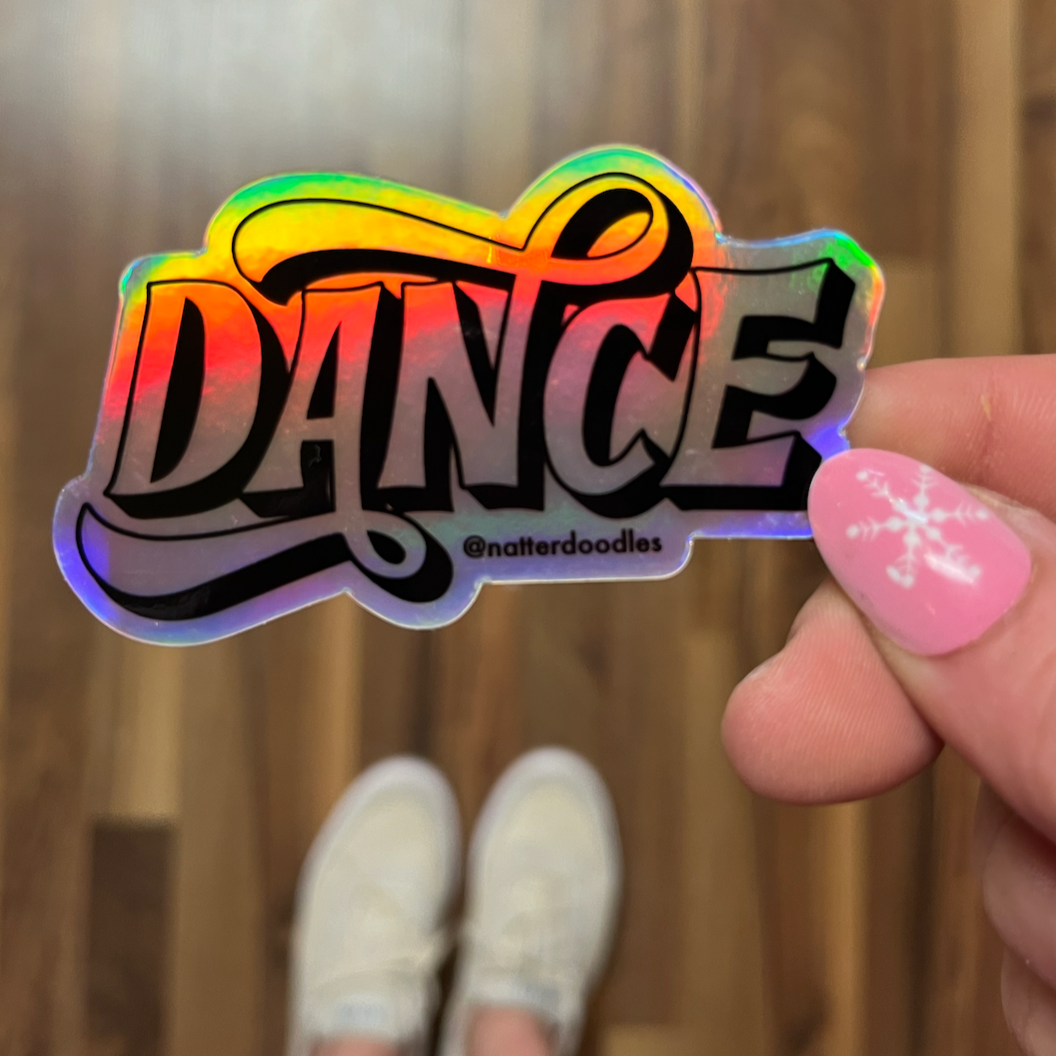 Dance Waterproof Sticker