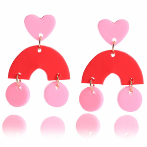 Can't Heartly Wait Valentine's Earrings