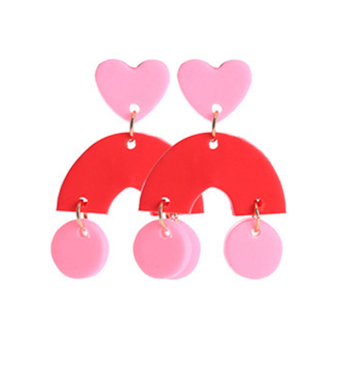 Can't Heartly Wait Valentine's Earrings