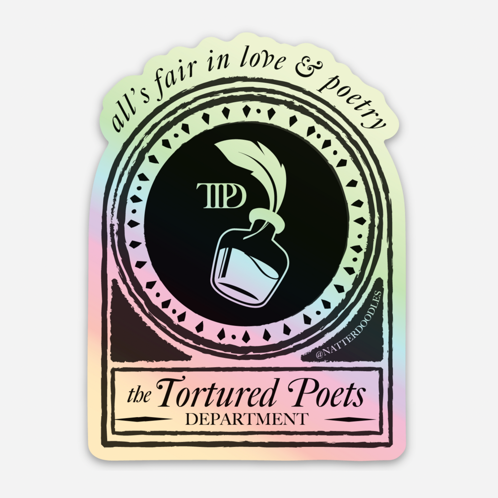 The Tortured Poets Department Sticker