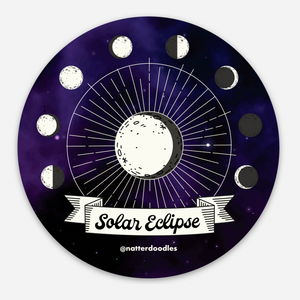 Solar Eclipse April 2024 Sticker