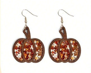 Pumpkin-razzi Fall Earrings