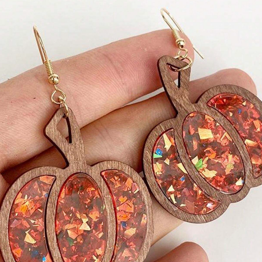 Pumpkin-razzi Fall Earrings