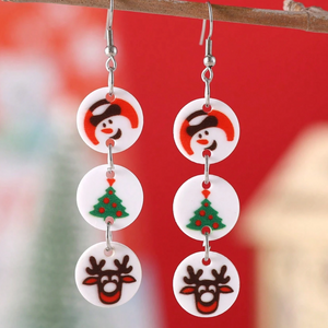 Slice & Bake Christmas Cookie Earrings