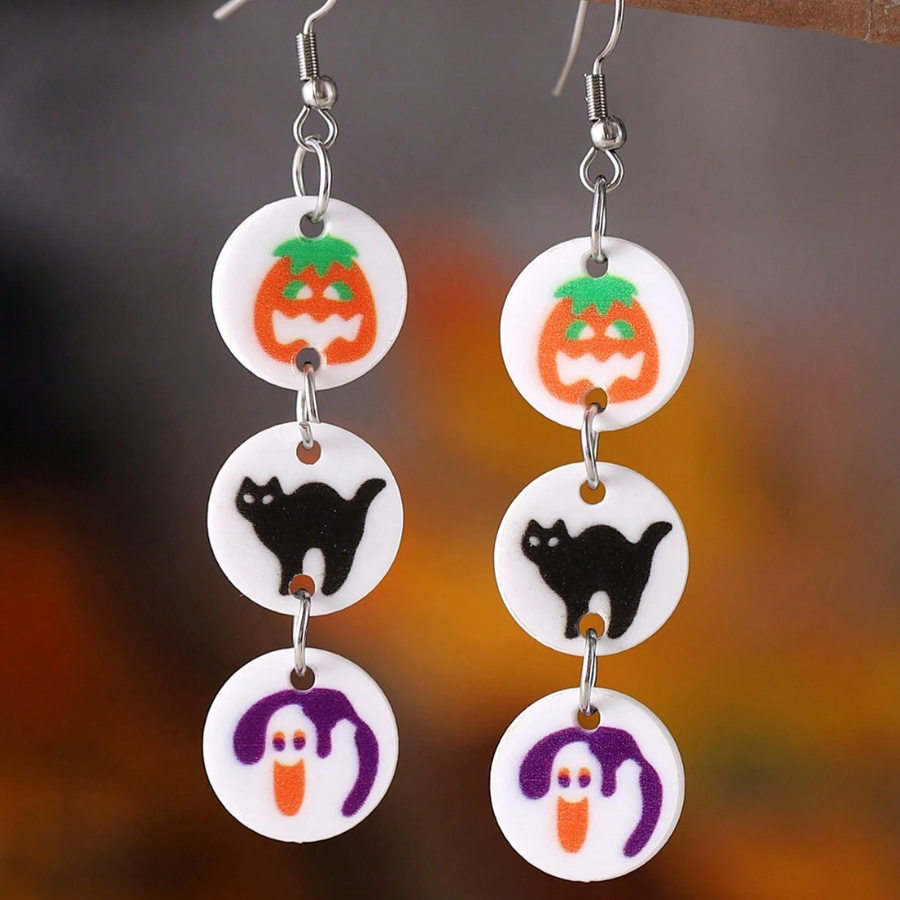 Slice & Bake Halloween Cookie Earrings