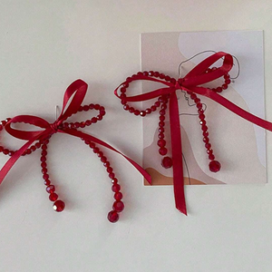 Tie One On Holiday Earrings