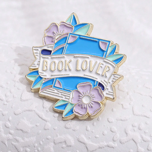 Book Lover Pin