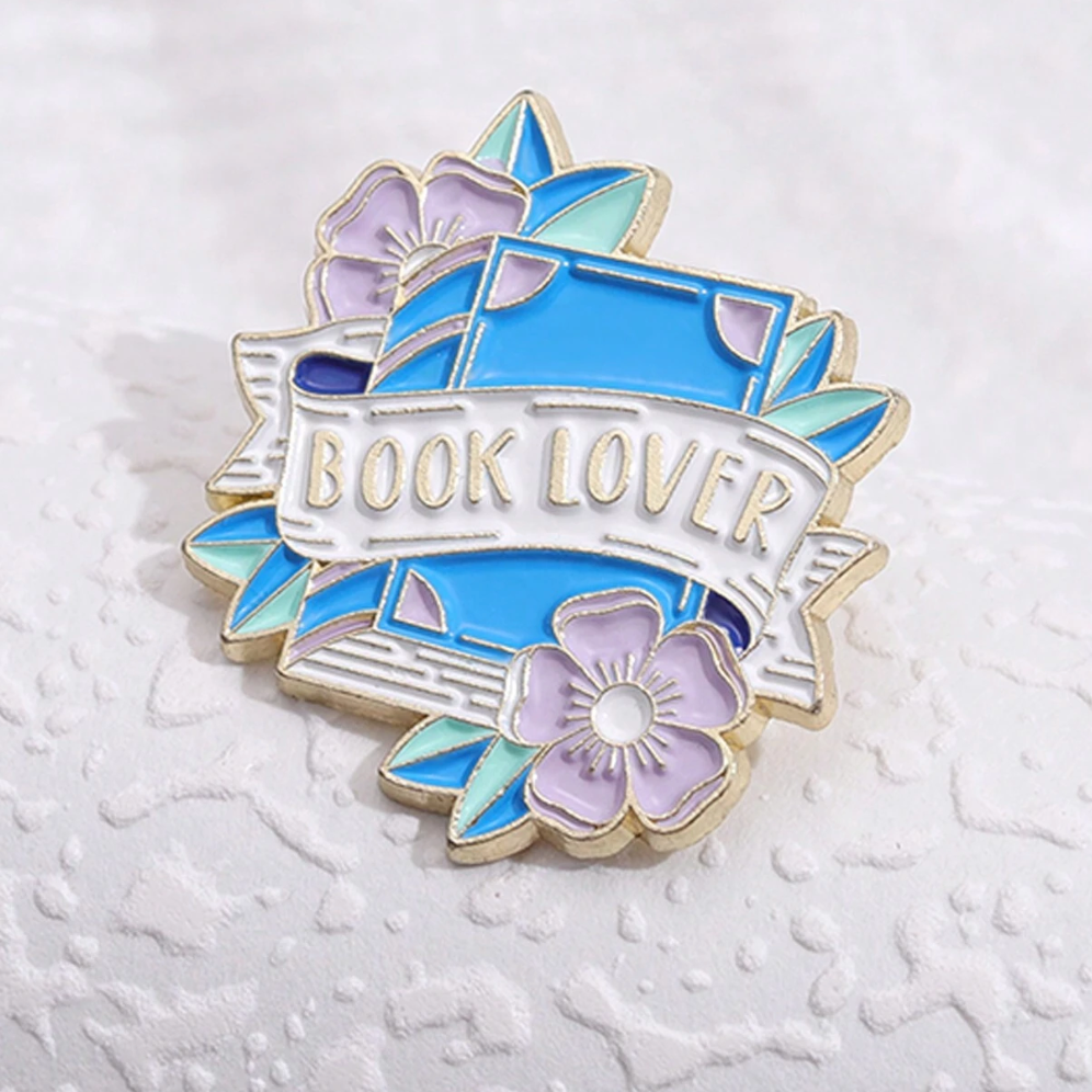 Book Lover Pin