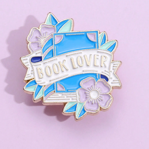 Book Lover Pin