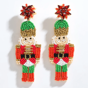 Crack You Up Nutcracker Earrings