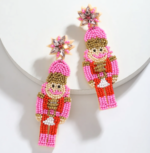 Crack You Up Nutcracker Earrings