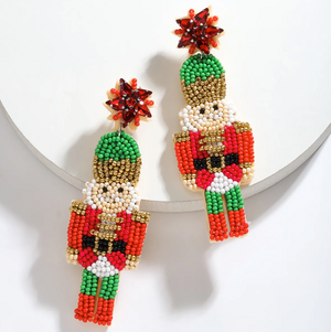 Crack You Up Nutcracker Earrings