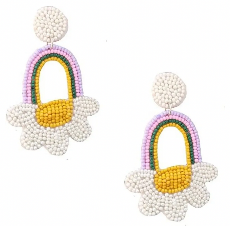 Daisy Me Rainbowing Earrings