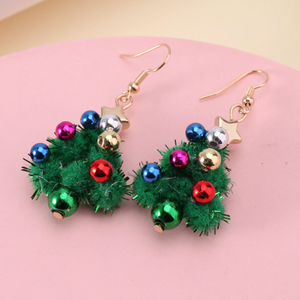 Spruce Things Up Christmas Tree Earrings