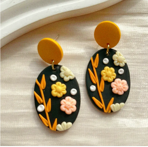 Fall Florals Autumn Earrings