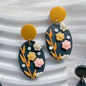 Fall Florals Autumn Earrings