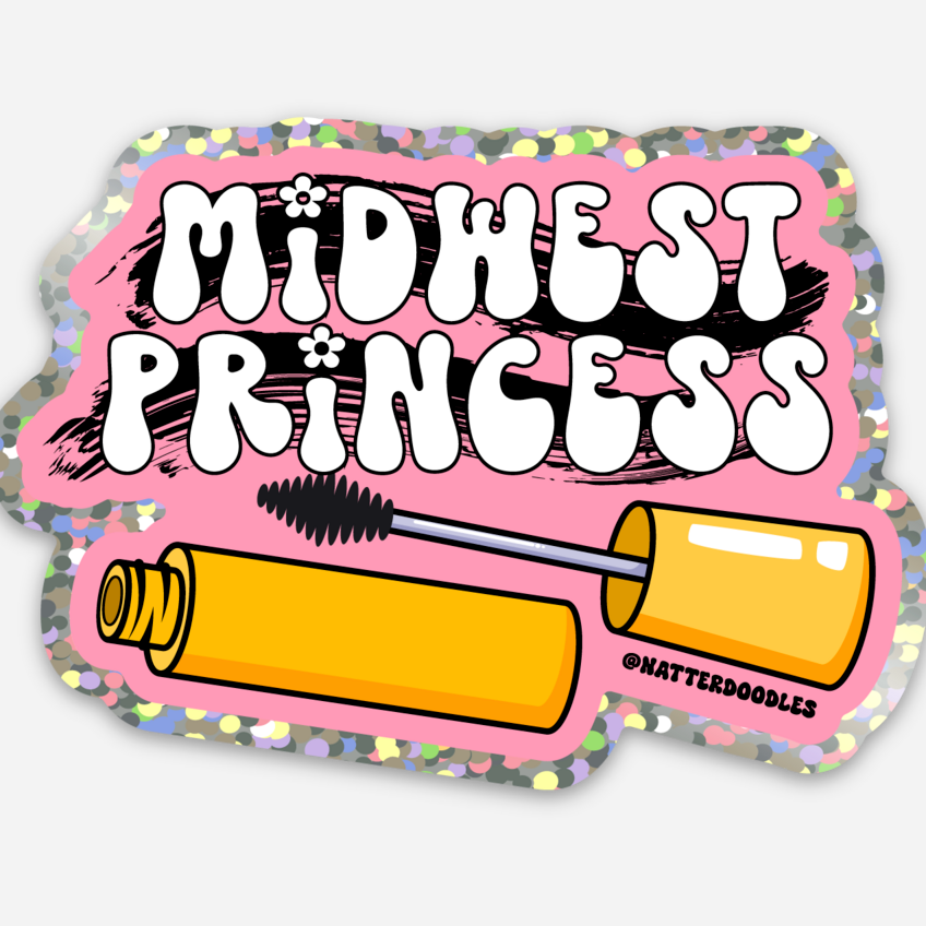 Midwest Princess Chappell Roan Inspired Sticker