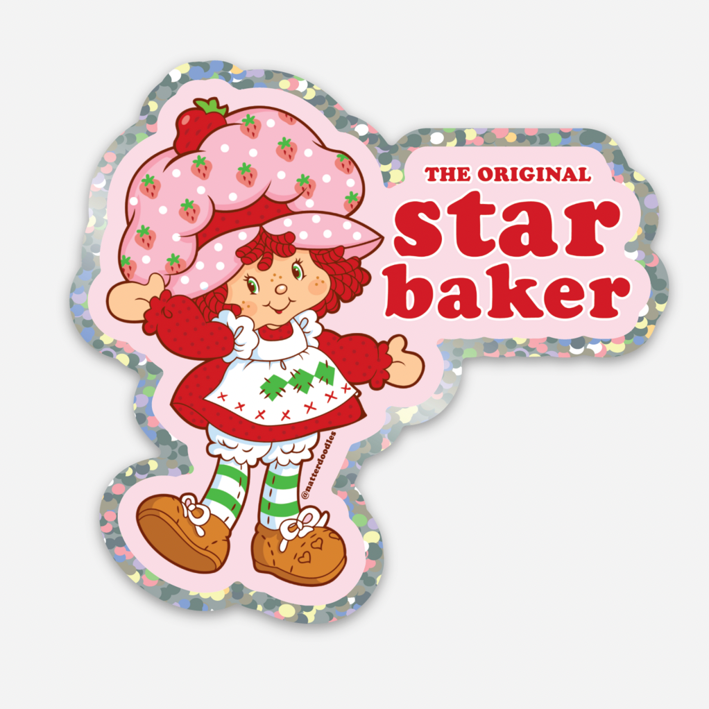 The Original Star Baker Strawberry Shortcake Sticker