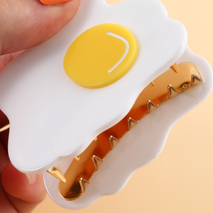 Sunnyside Up Egg Hair Claw