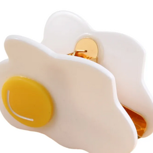 Sunnyside Up Egg Hair Claw