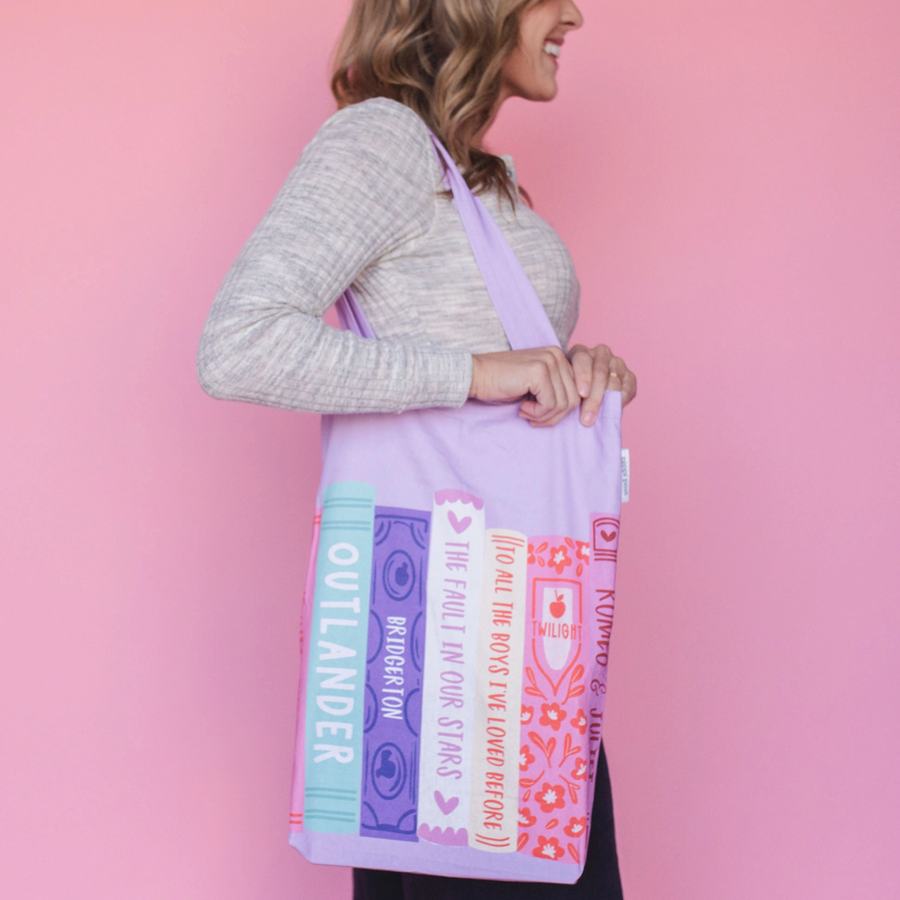 Romance Books Tote Bag