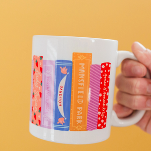 Jane Austen Book Mug