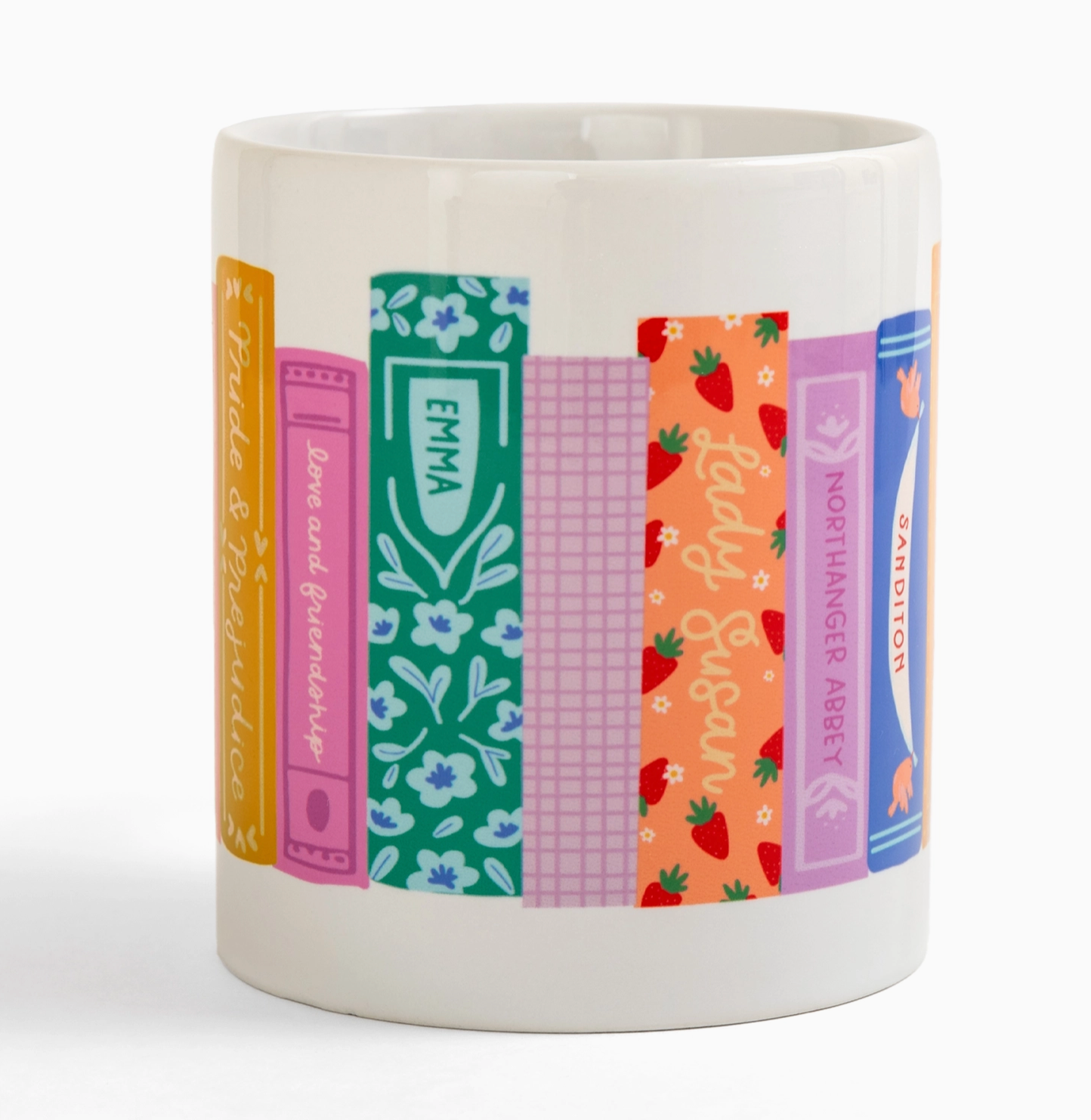 Jane Austen Book Mug