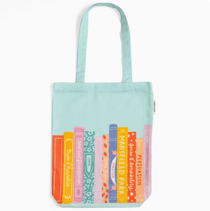 Jane Austen Books Tote Bag