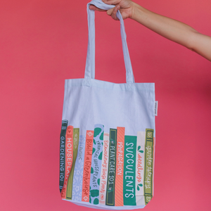Plant & Gardening Books Tote Bag