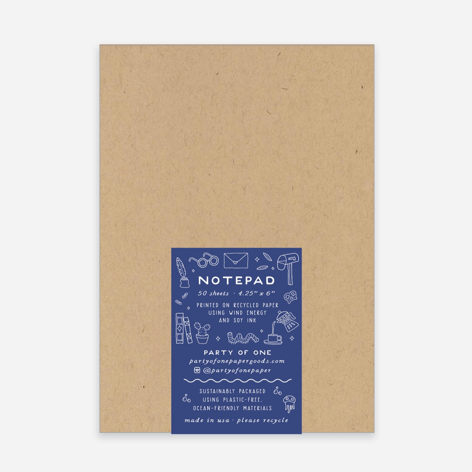 Shelfish Pursuits Notepad