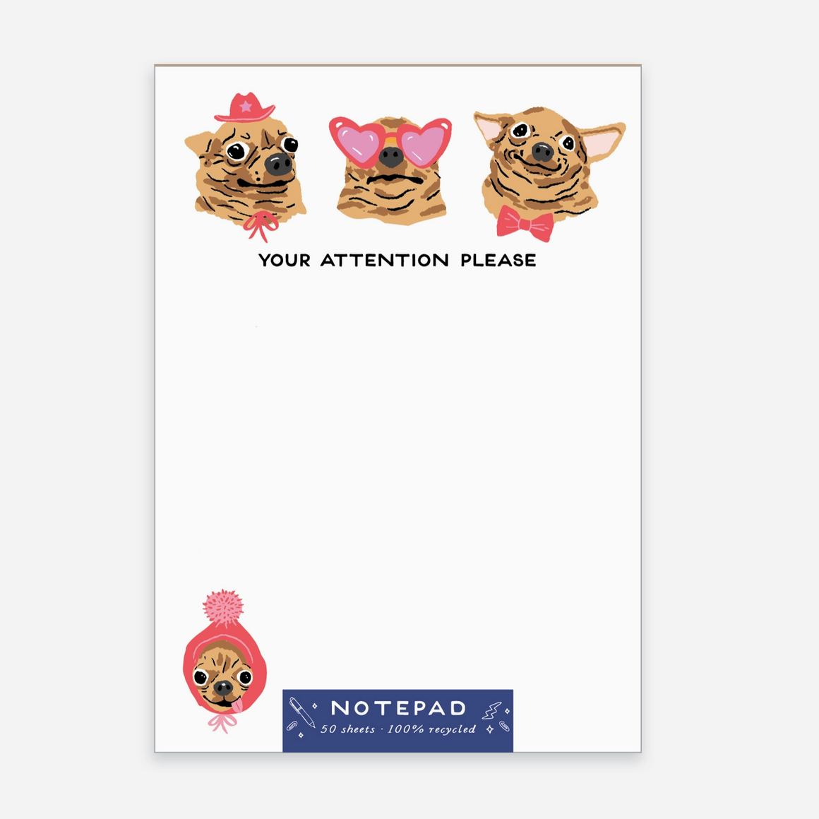 Your Attention Please Notepad