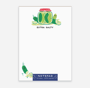 Extra Salty Notepad