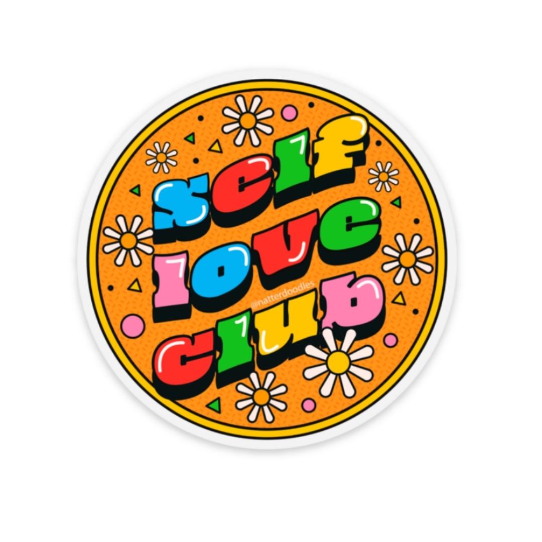 Self Love Club Sticker