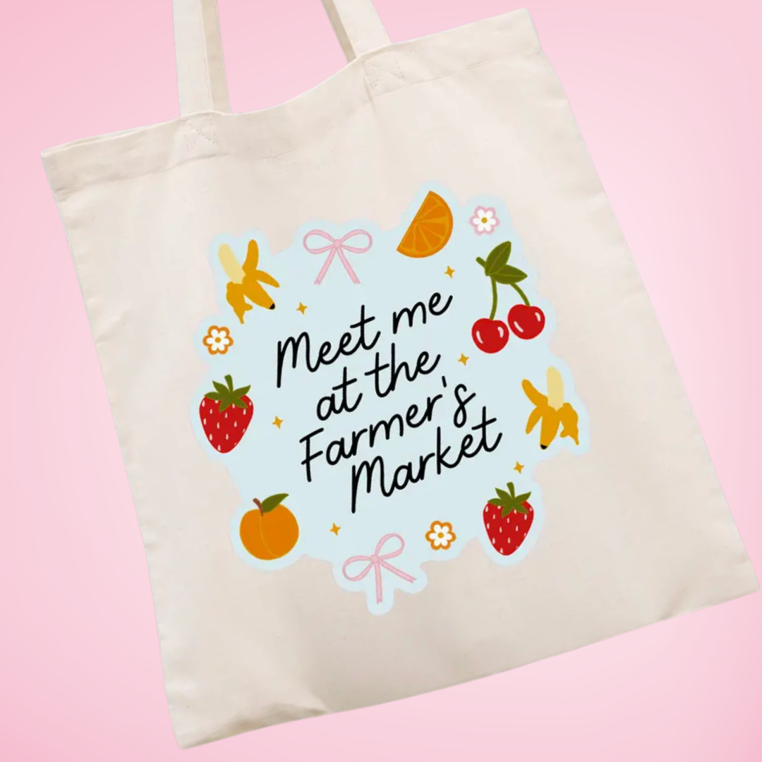 Meet Me at the Farmer's Market Tote