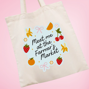 Meet Me at the Farmer's Market Tote