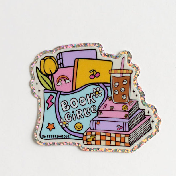 Book Girlie Sticker