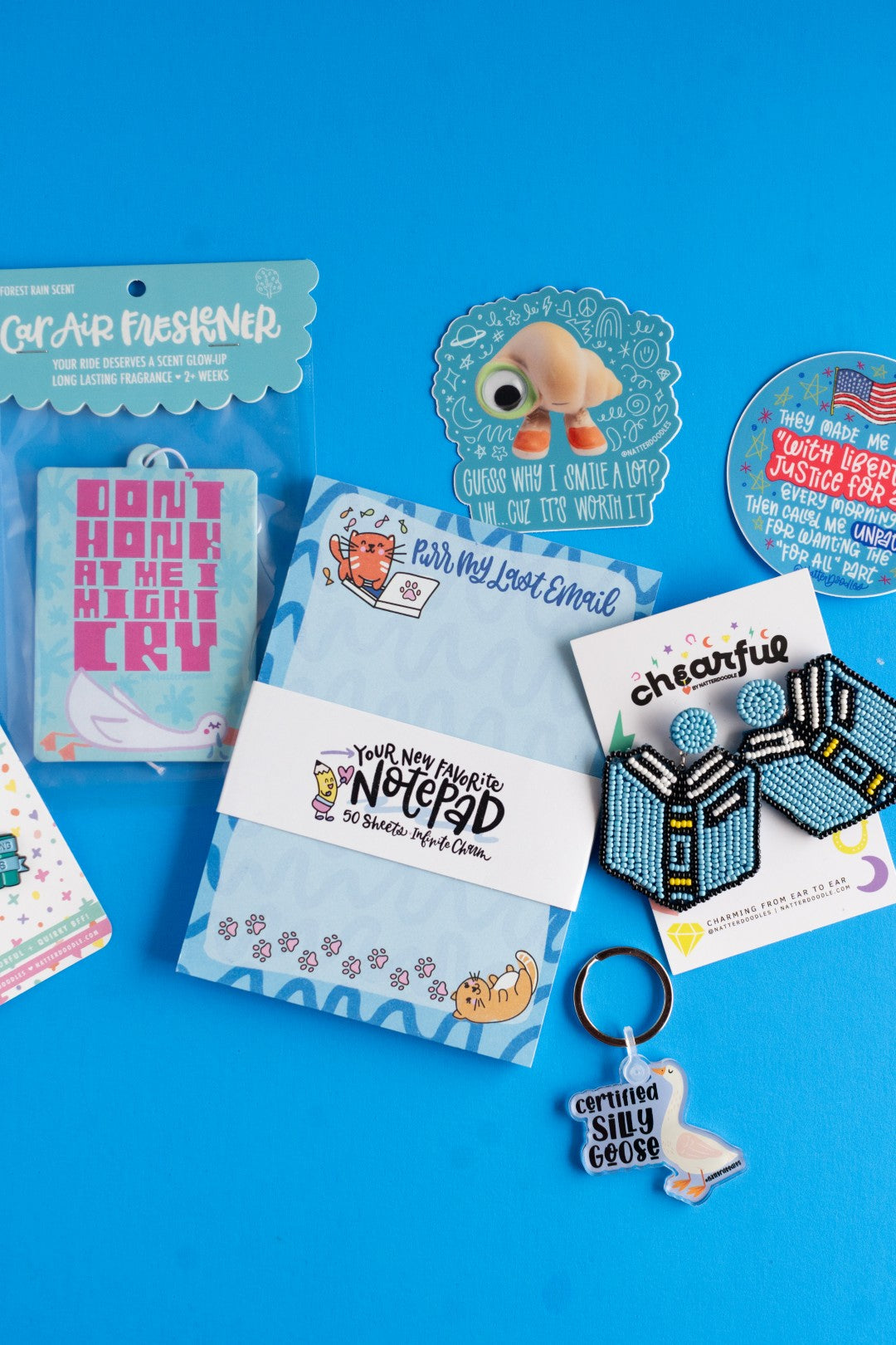 Booked & Beadsy Reading Earrings