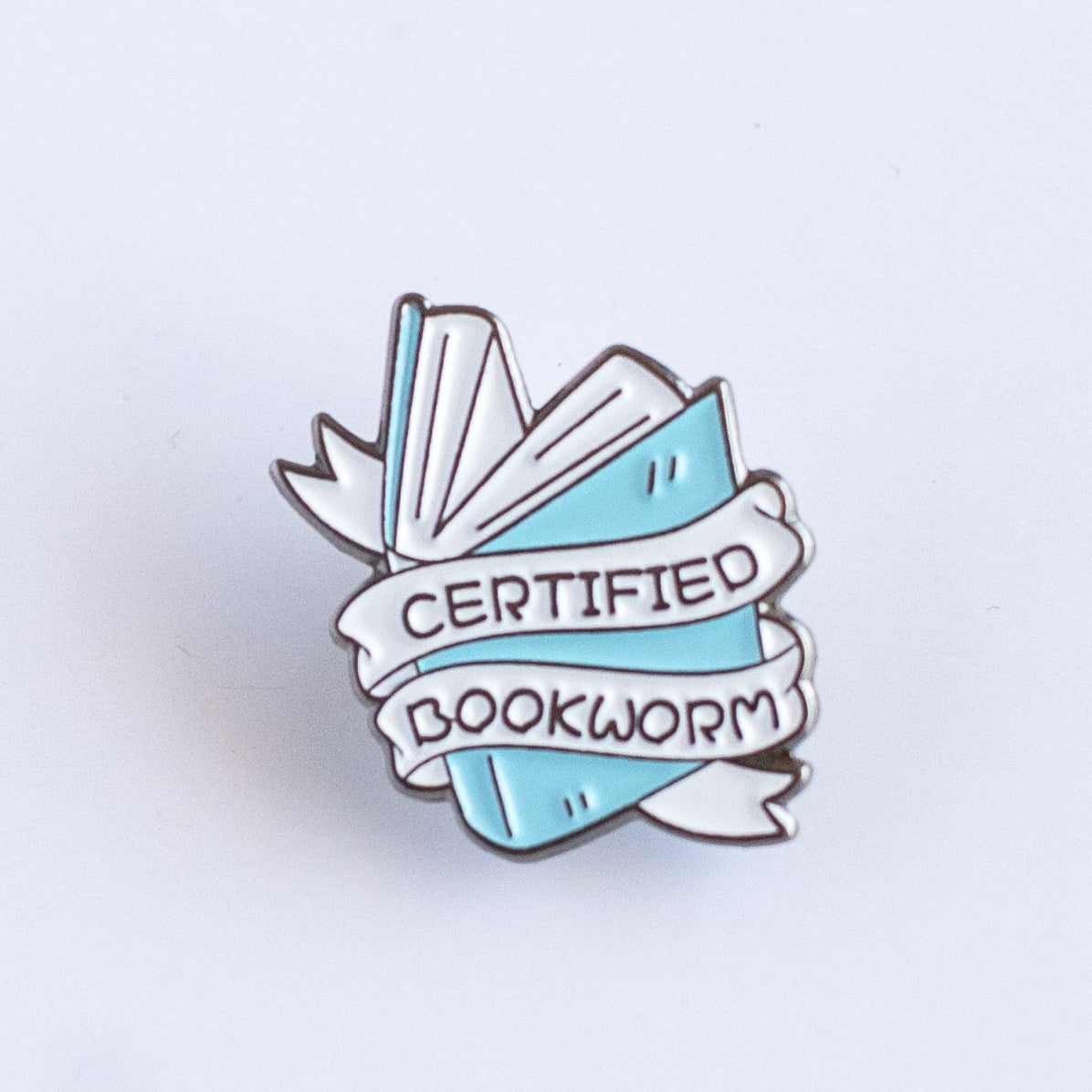  bookworm pin, reader gift, book lover pin, reading accessory, enamel pin, literary gift, library lover
