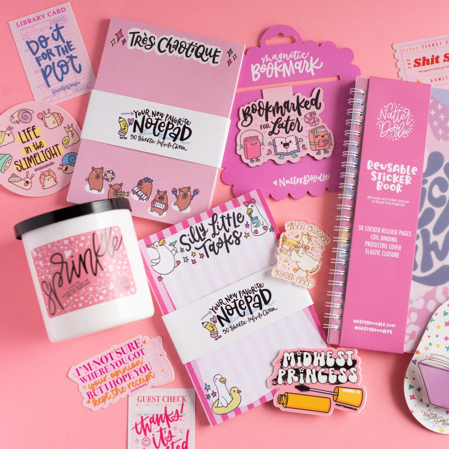 Call Me Bookish Phone Grip – Pink Book Holder for Readers, Teachers & Library Lovers