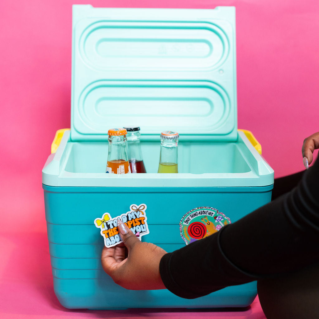 One Thing About Me: I Dilly & I Dally Sticker