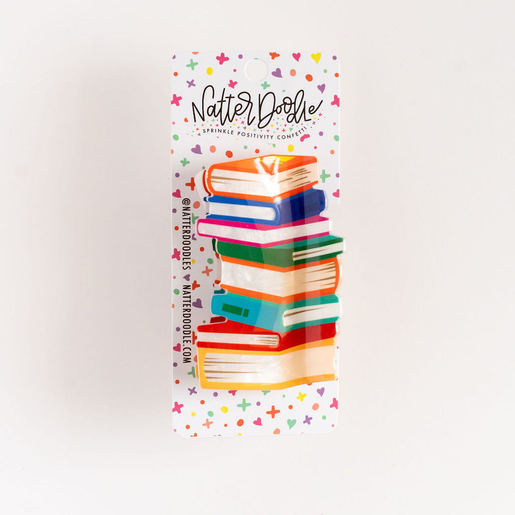 Read My Clips Book Hair Claw