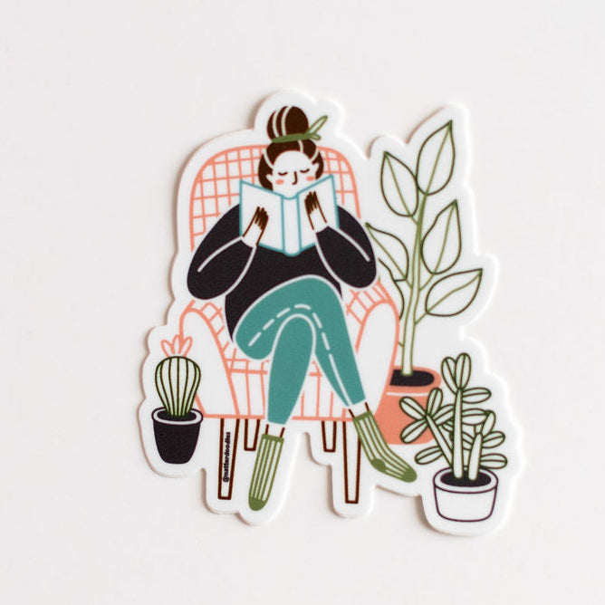 Plant Lady Sticker
