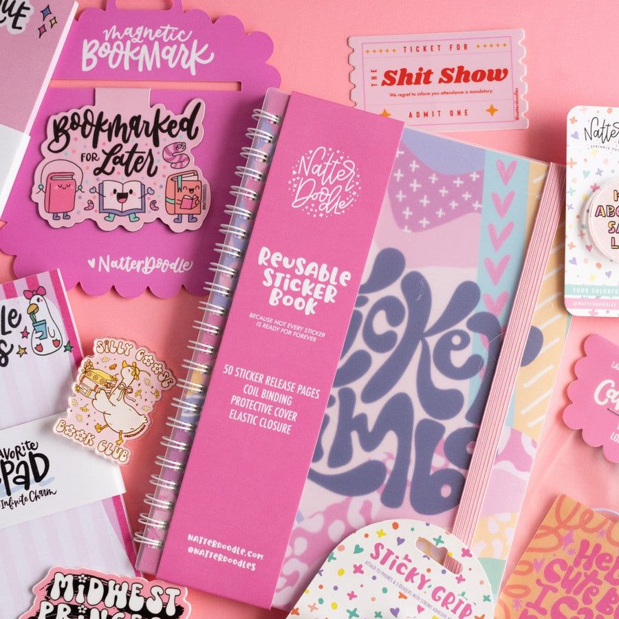 Life in the Slimelight Snail Sticker – Cute Matte Waterproof Vinyl Sticker for Laptops